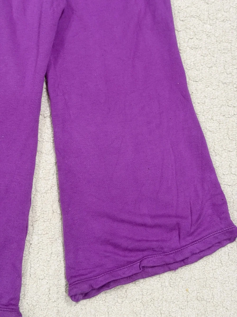 Kids Flowers By Zoe Cropped Top + Wide Leg Sweatpants Size 6X